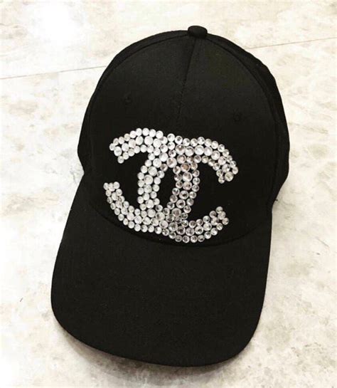 chanel inspired baseball cap